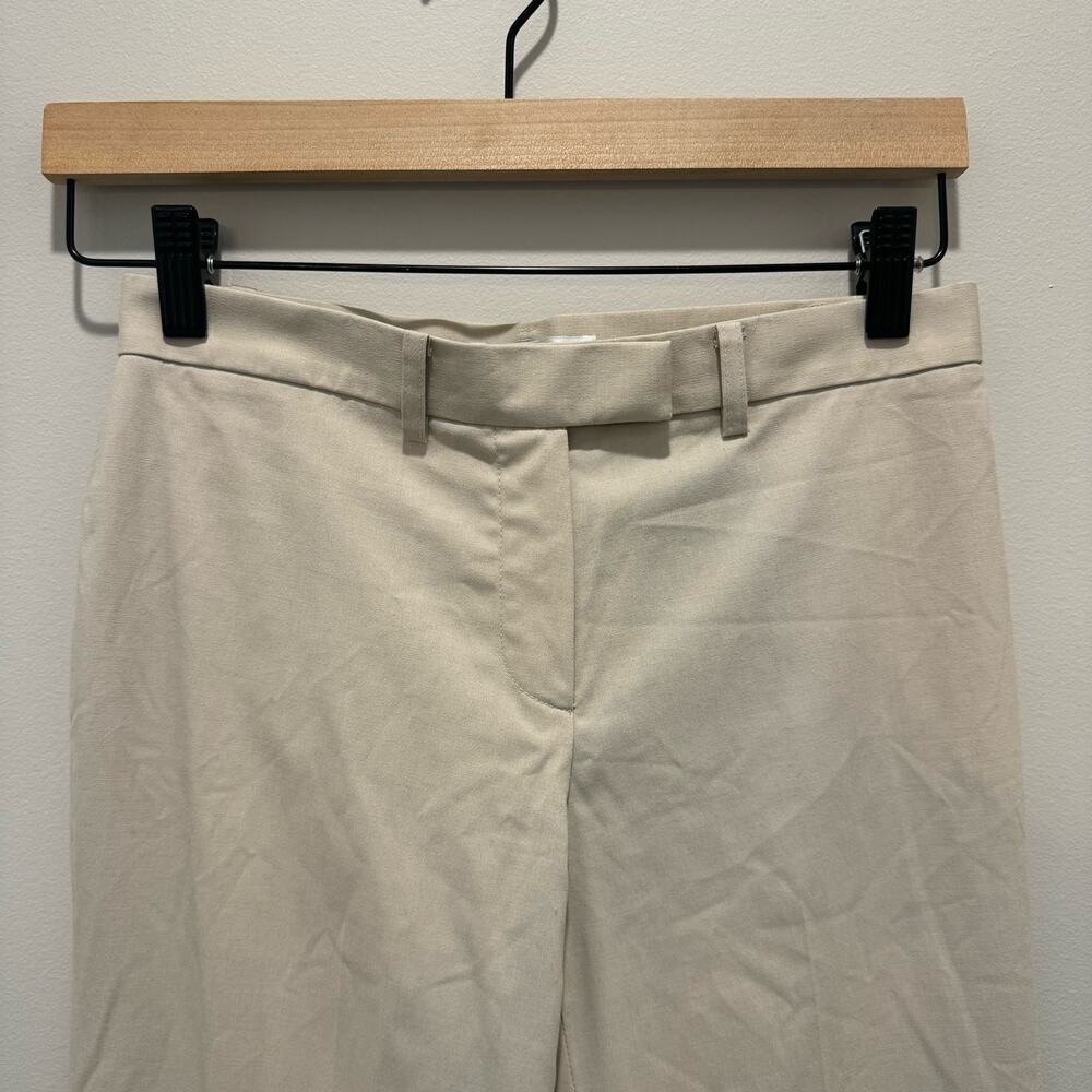 Hugo Buscati Flat Front Women’s Girls Pants Slacks Tan Flare 20